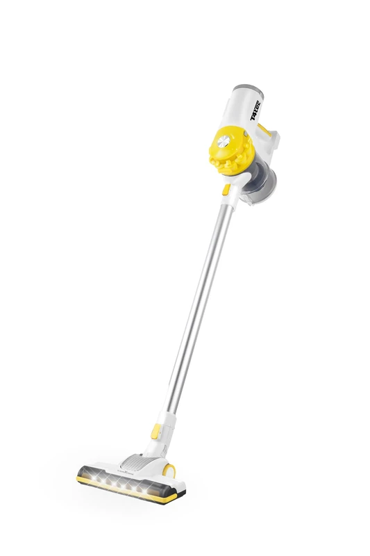 T4TEC T7 Clean Xtreme Cordless Rechargeable Hand Stick Vacuum -Yellow - TTS-T7802-YL British Designed