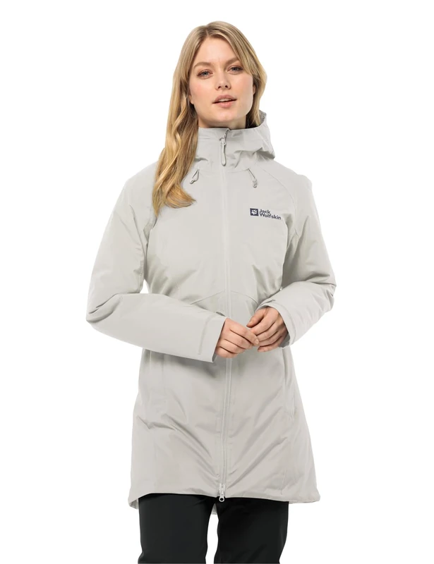 Jack Wolfskin Women's Heidelstein Ins JKT W Jacket, Dove, L