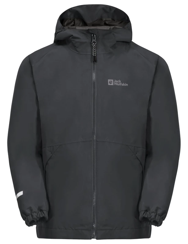 Jack Wolfskin ICELAND 3IN1 JACKET K, Unisex children Jacket, phantom,