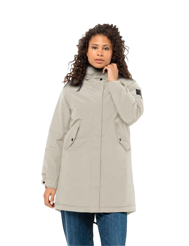 Jack Wolfskin Talforest Parka W, Dusty Grey, M