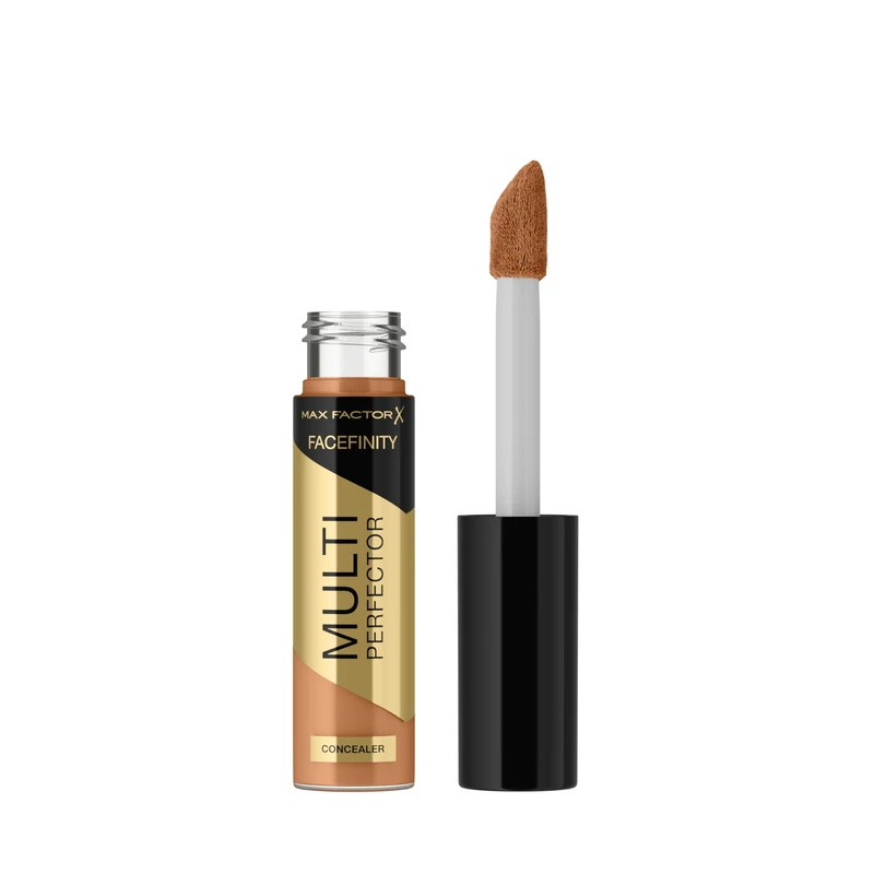 Max Factor Facefinity Multi-Perfector Concealer, All In One, Conceal Imperfections, Instant Brightening, Natural Finish, Lightweight, Vegan, Customisable Coverage - 7N, 11ml
