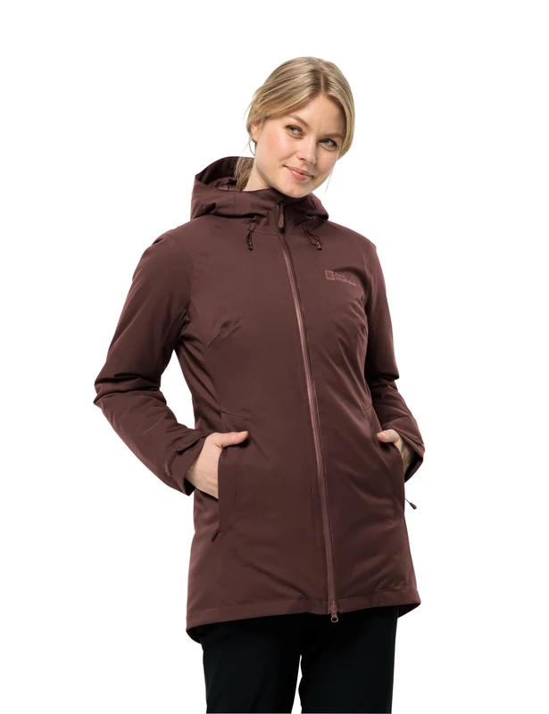 Jack Wolfskin Women's Windy Valley Coat W Windproof Softshell Coat