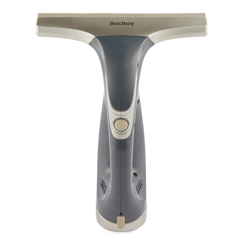 Beldray Titanium Cordless Window Vacuum – Handheld Window Cleaner with Squeegee Head, 60ml Water Tank, Drip & Streak-Free Cleaning, Up To 30 Minutes Operating Time, Rechargeable, Lightweight