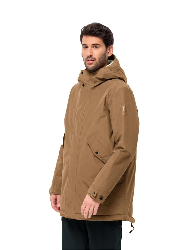 Jack Wolfskin Talforest Parka M, Chipmunk, S