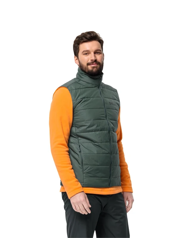 Jack Wolfskin LAPAWA IN VEST M, black olive, L