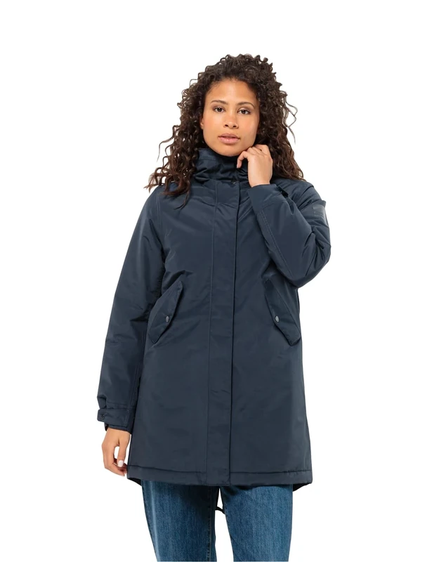 Jack Wolfskin Talforest Parka W, night blue, L