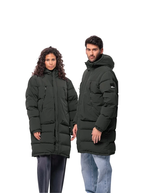 Jack Wolfskin Unisex Dellbrueck Long Down Jacket