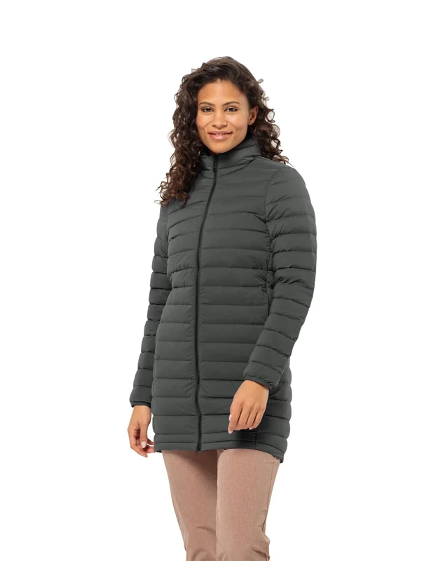 Jack Wolfskin ARCADEN COAT W, Slate Green, M