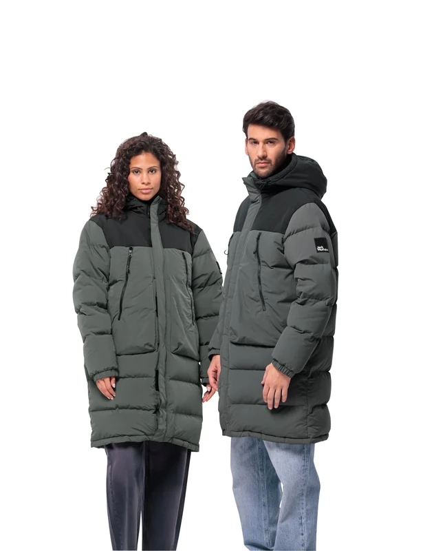 Jack Wolfskin Unisex Dellbrueck Long Down Jacket