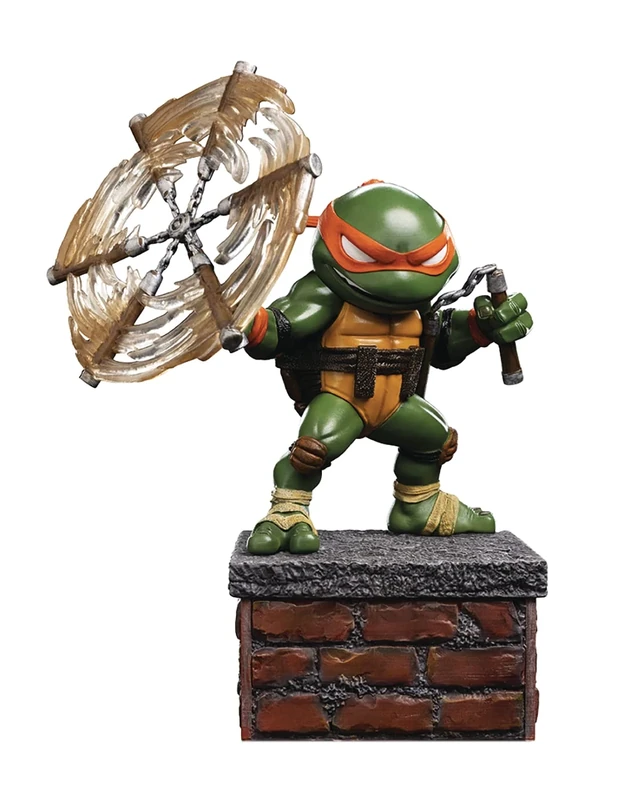 Iron Studios San Diego Comic-Con 2023 Teenage Mutant Ninja Turtles: Michelangelo (Ver. 2) PX Minico Figure