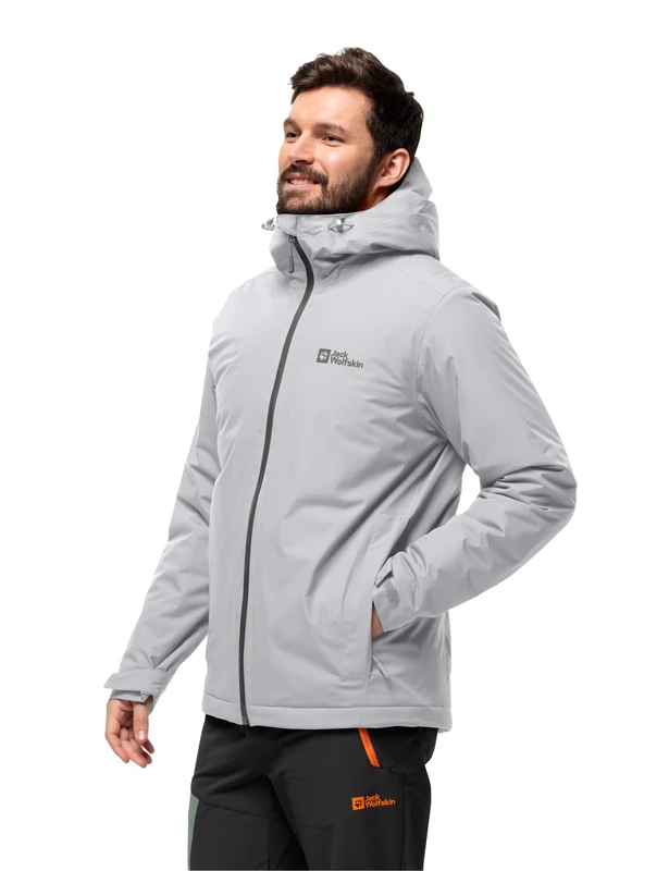 Jack Wolfskin Men's Wisper Ins JKT M Jacket, Moonwalk, XL
