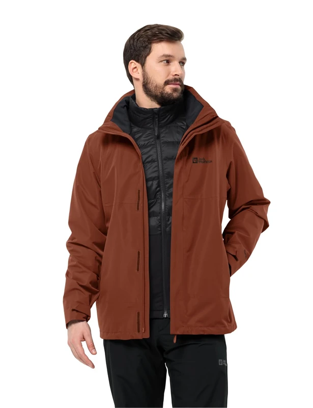 Jack Wolfskin Men's Luntal 3-in-1 Jacket M Jacket