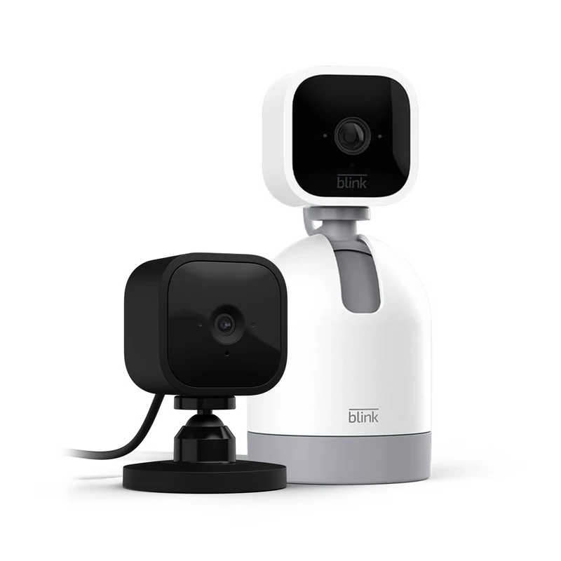 Blink Mini Pan-Tilt and Blink Mini Indoor Camera Bundle