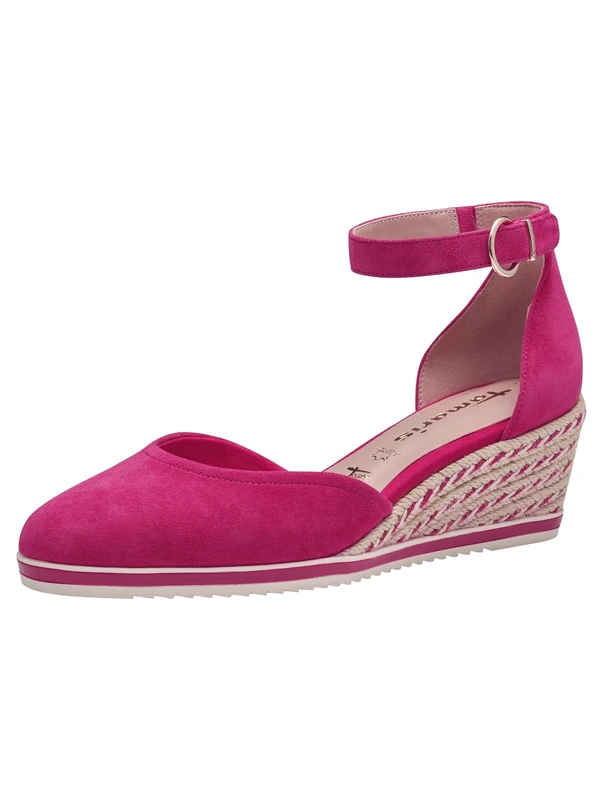 Tamaris Women's Wedge Heel Pumps, Pink, 6.5 UK