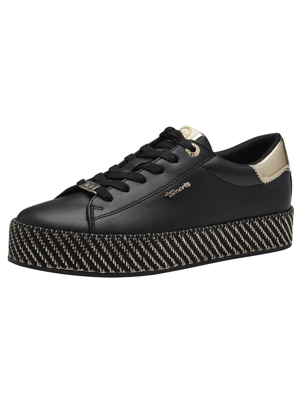 Tamaris Women Sneaker Low black 6.5 UK - Image 1