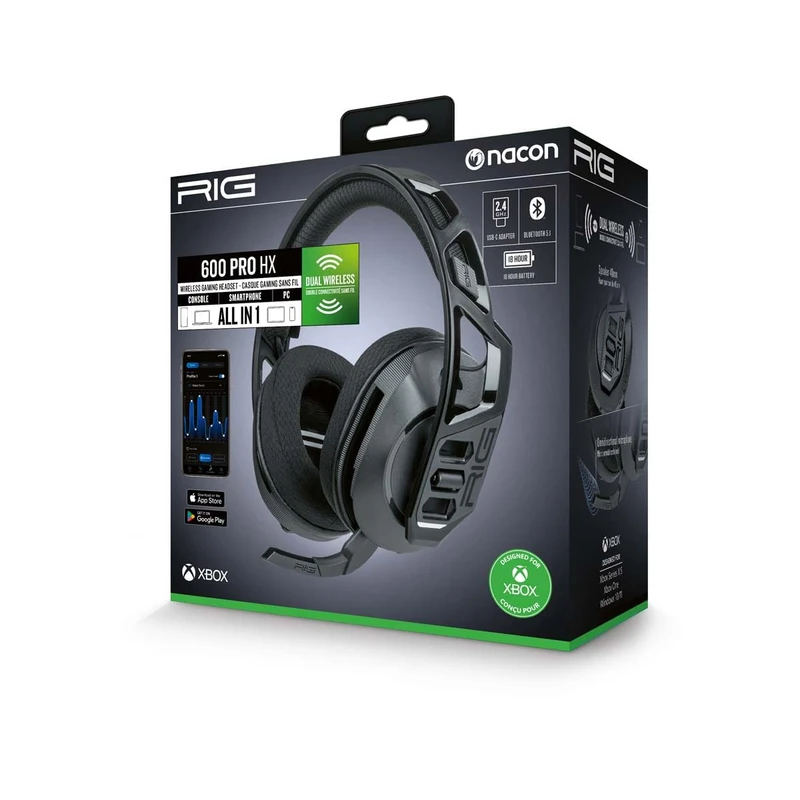Nacon - RIG600PROHX Wireless Gaming Headset with Microphone
