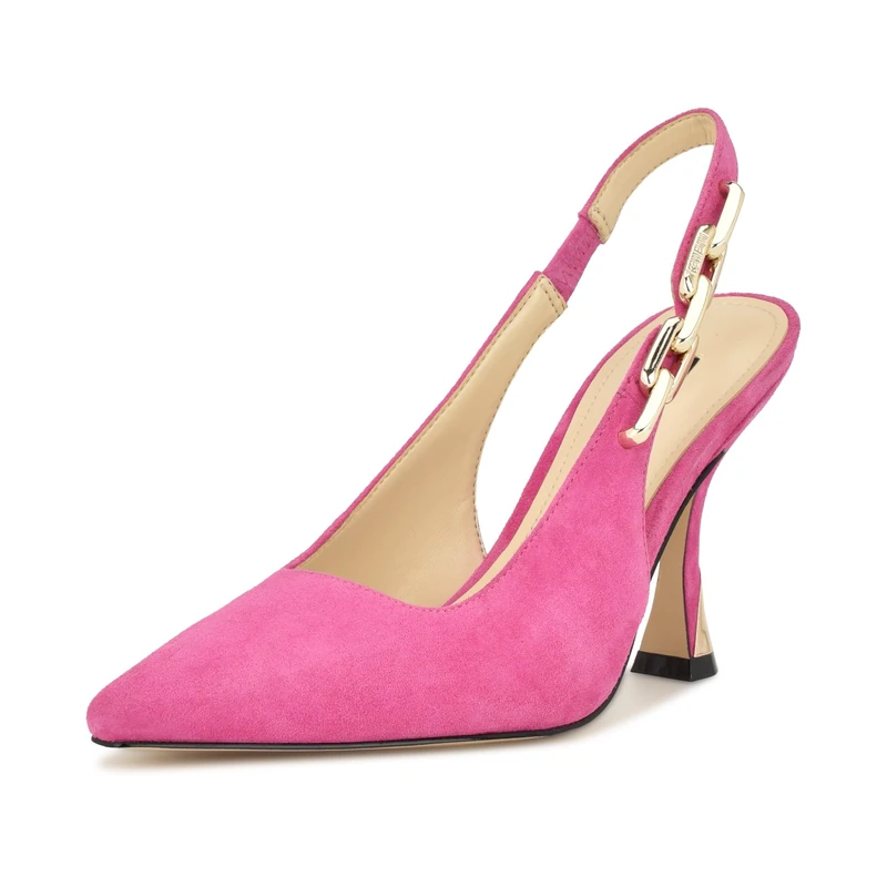 Nine WEST Women's Veroni Pump, Fuschia Pink 660, 3.5 UK
