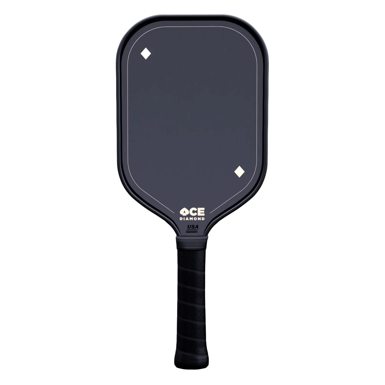 ACE Pickleball Diamond - Premium Pickleball Paddle, Made of Carbon Fiber - USAPA Approved Best Pickle Ball Racket for Tournament Play - Non-Slip Grip Texture, Spin & Control with Aramid Honeycomb Core