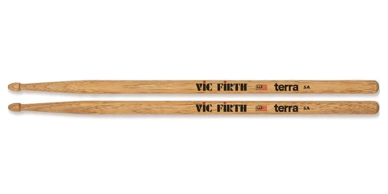 Vic Firth - American Classic® Terra Series Drumsticks 5AT - American Hickory - Wood Tip - 4 Pair Pack