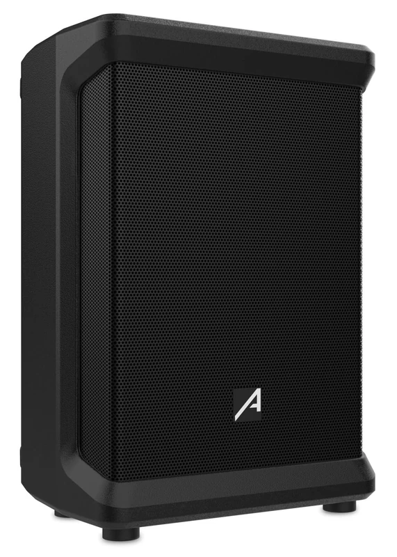 Audibax Roma 80 Go - Portable PA Active Speaker - 80W Power - Amplified Bluetooth Speaker - Rechargeable 6.5" Battery - Auxiliary and USB Connection - Bluetooth Distance of 15 Meters
