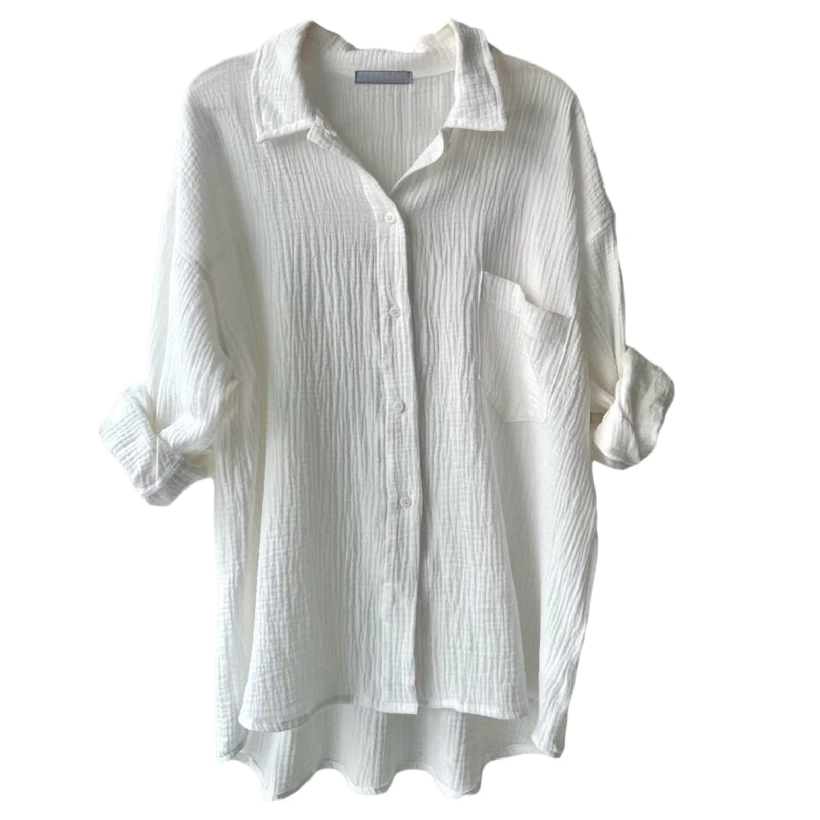 Geagodelia Women's 2 Pieces Outfit Summer Ladies Co Ord Set Button Down Shirt Top + Shorts Y2k Aesthetic Clothes Loungewear Streetwear Workout (A - White, M)