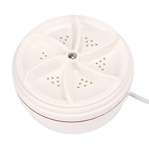 TOPINCN Mini Washing Machine, Ultrasonic Turbine Washing Machine Portable Turbo Washer Cleaning Sock Underwear, Small Portable Laundry Machine Business Travel College Room RV