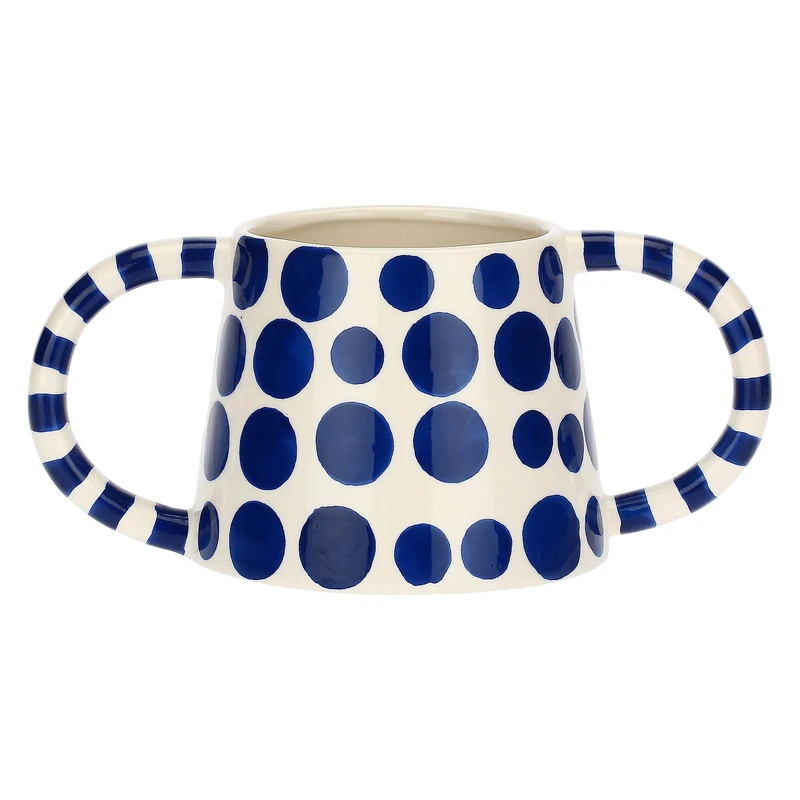 rituali domestici FORMELLE, Ceramic, White, Blue
