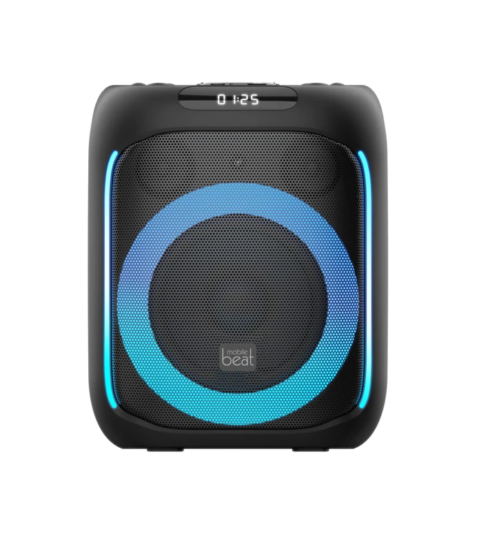 Mobile Beat SB-TWS 100 BT Soundbox, Up to 7 Hours Runtime, LED Light Effects, Practical Carry Handle, Battery, USB Charging Function for External Devices