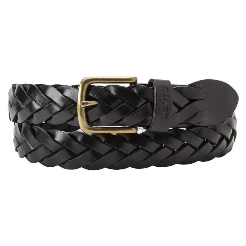 Levi's Men Leather Braid Belt