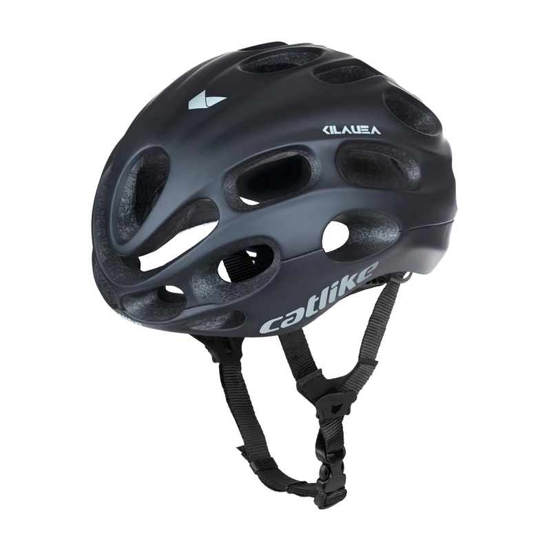 CATLIKE 7100100001 – KILAUEA Road Helmet Size L (58–60cm) Semi-Aero Design with Maximum Ventilation and Safety, Black
