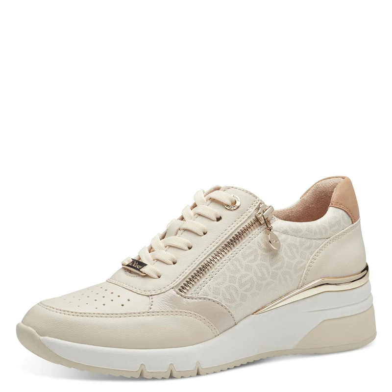 s.Oliver Women's 5-23608-42 Trainers, Beige Comb, 40 EU, Beige Comb, 8 UK