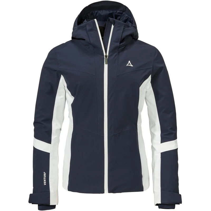 Schöffel Women's Ski Jacket Kanzelwand L, Comfortable Ski Jacket with 4-Way Stretch, Waterproof and Breathable Outdoor Jacket with Ski Ticket Pocket