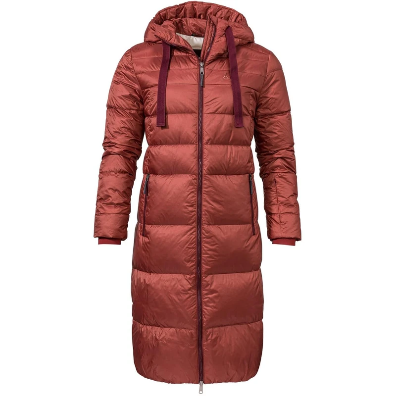 Schoffel Kenosha L Women's Down Coat - Burlwood - XS/S