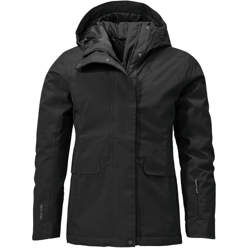 Schöffel Women's Ins Jacket Antwerpen L, black
