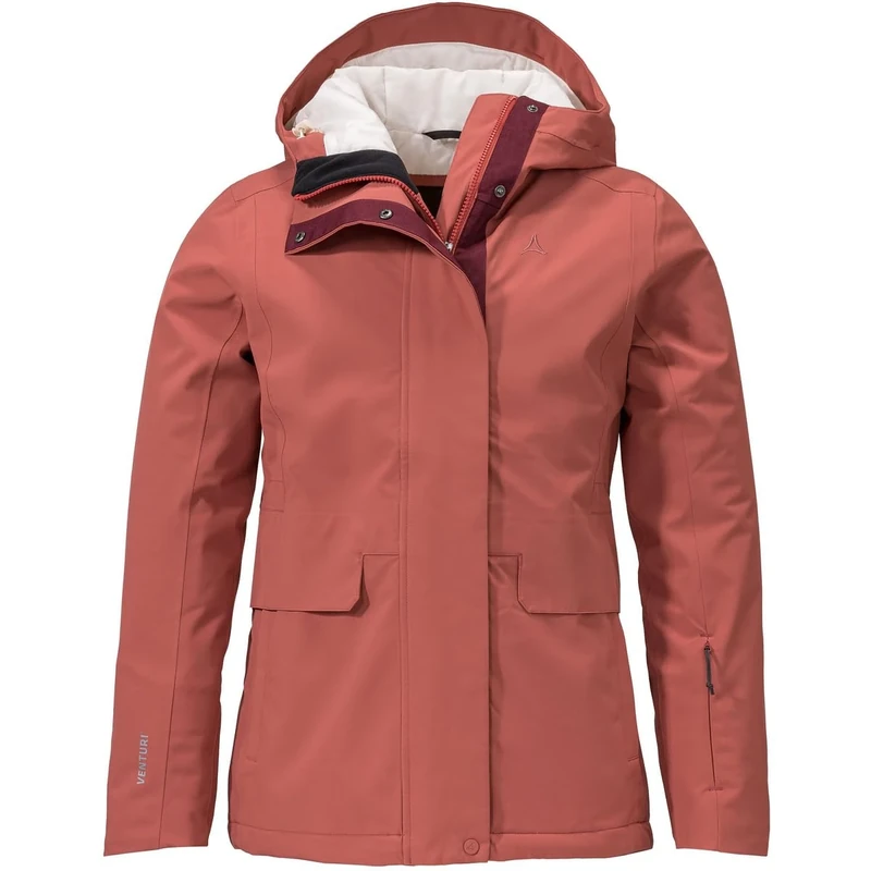 Schöffel Women's Ins Jacket Antwerpen L, Burlwood