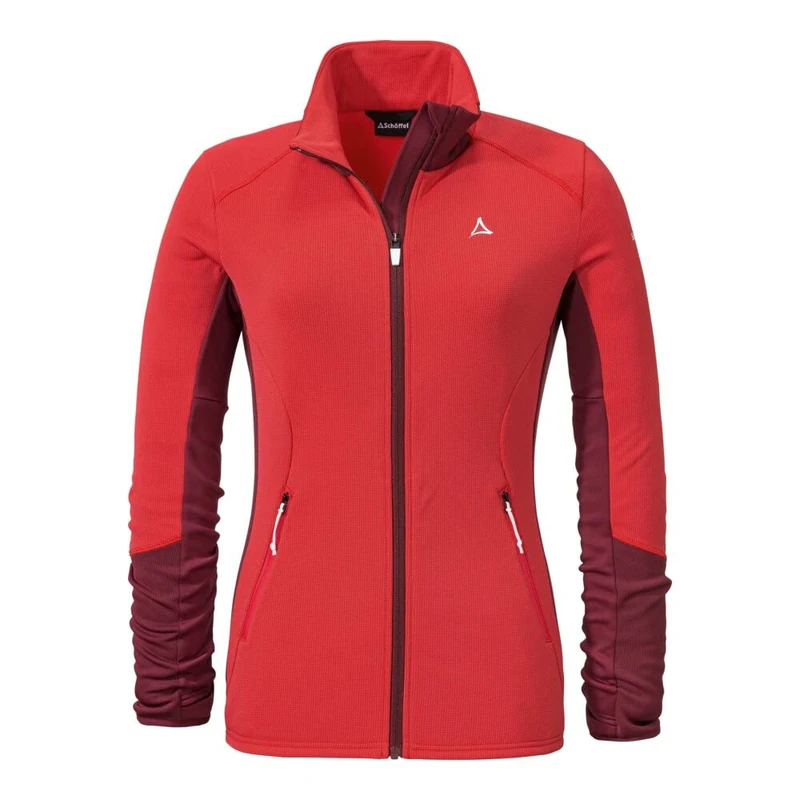 Schöffel Lodron L Women's Fleece Jacket, Breathable Fleece Jacket Made of 4-Way Stretch, Functional Jacket with Body Mapping Technology and Original ÖSV Logos