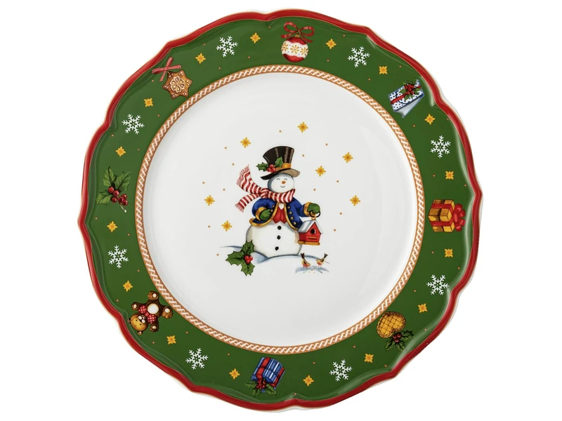 Flat Plate 33 cm Happy Wintertime CM
