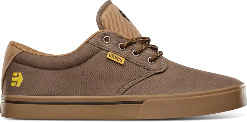 Etnies Jameson 2 Eco Sustainable Skate Style, Reinforced Cupsole, Cushioned Feel, Everyday Sneakers, Vegan Brown