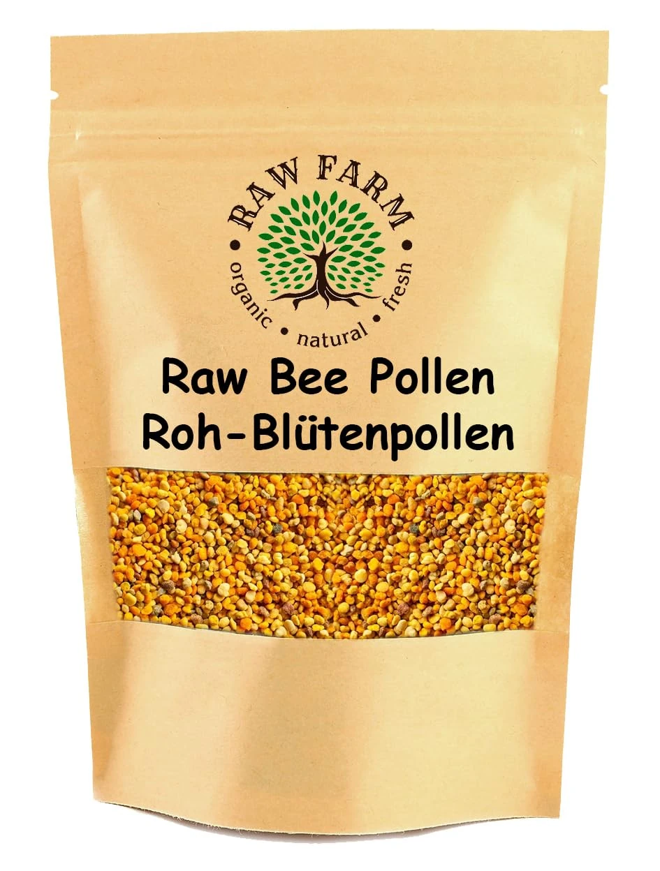 1 kg Raw Bee Pollen Granules – 100% Natural Superfood | Rich in Vitamins, Minerals & Antioxidants | Energy-Boosting & Immune Support