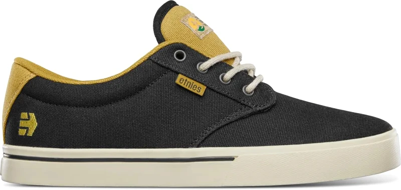Etnies Jameson 2 Eco x TFTF – Collab Eco Skate, Reinforced Cupsole, Cushioned Feel, Everyday Wear - Black/Brown - 10 - Image 1
