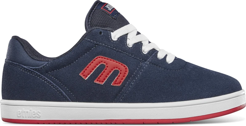 Etnies Kids JOSL1N, Skate Shoe, Navy/RED/White, - Image 1