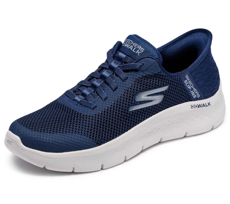 Skechers Women's GO Walk Flex Grand Entry Sneaker, Navy, 5.5 UK
