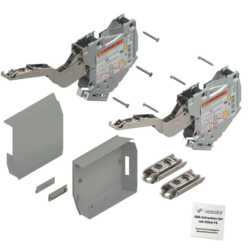 Blum Aventos HKS 960-2215 Power Storage Device Light Grey with Mounting Plate - Image 1
