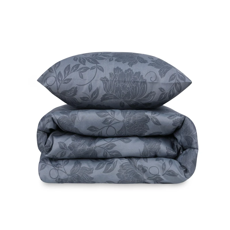 WELL HOME MOBILIARIO & DECORACIÓN Duvet Cover Set + 2 Pillowcases 240 x 220 cm Anthracite