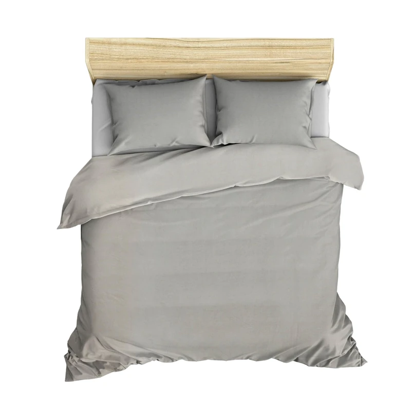 Duvet Cover Set + 2 Pillowcases 240x220 Cream