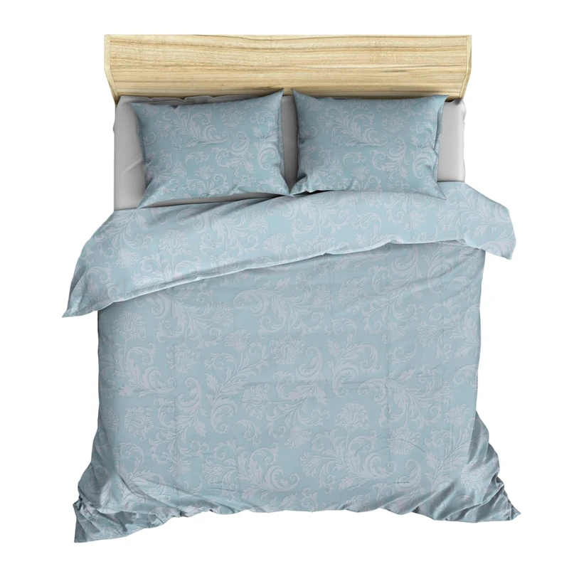 WELL HOME MOBILIARIO & DECORACIÓN Duvet Cover Set + 2 Pillowcases 240 x 220 Mint White