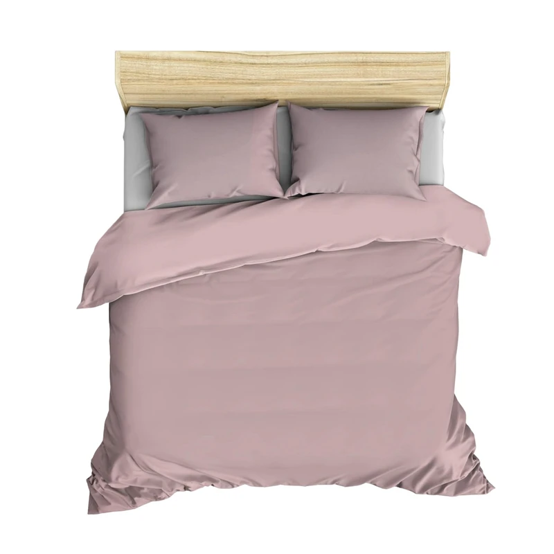 WELL HOME MOBILIARIO & DECORACIÓN Duvet Cover Set + 2 Pillowcases 240 x 220 cm Powder - Image 1