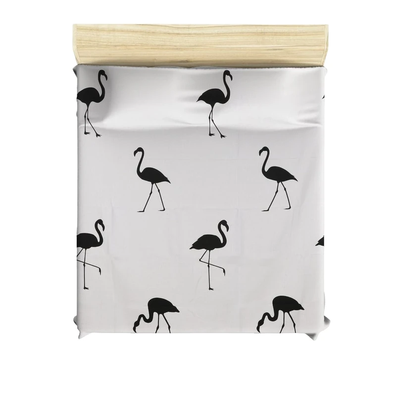 WELL HOME MOBILIARIO & DECORACIÓN Duvet Cover Set + 2 Pillowcases 240 x 220 cm White & Black