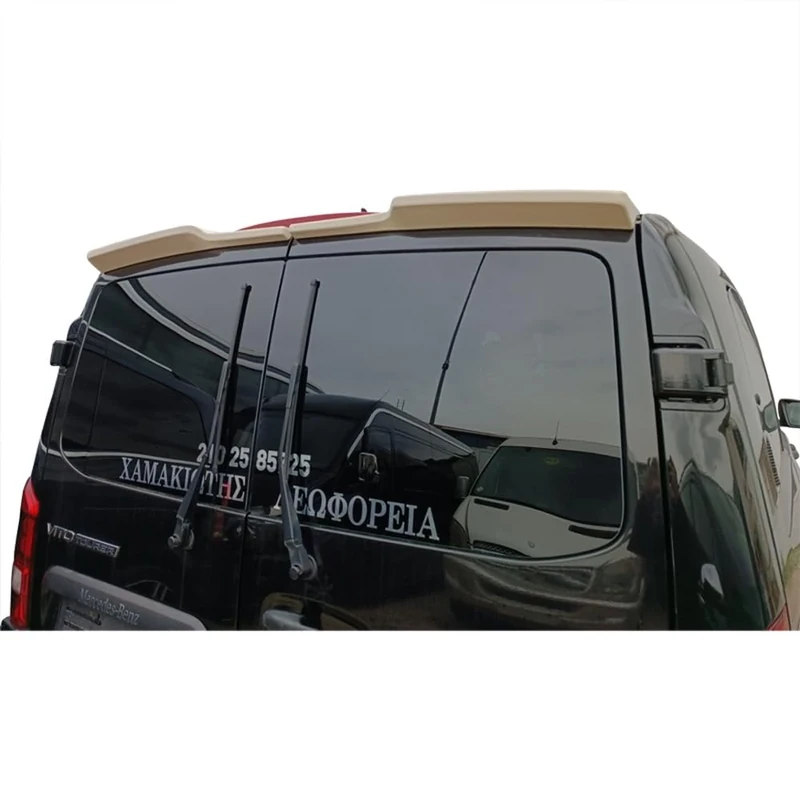 Motordrome Roof spoiler compatible with Mercedes Vito W447 2014- (with 2 barn doors) (PUR-IHS)