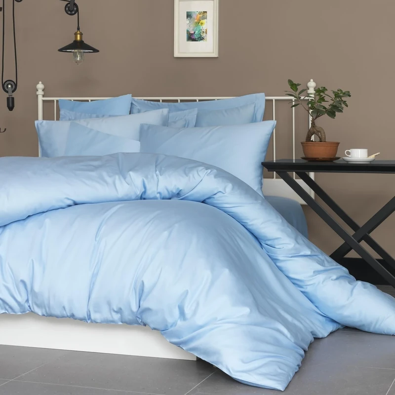 WELL HOME MOBILIARIO & DECORACIÓN Duvet Cover Set + 2 Pillowcases 240 x 220 cm Blue